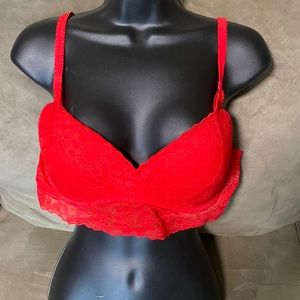 Victoria’s Secret PINK lace bralette.